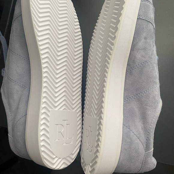 Ralph Lauren Light Blue Women's Sneakers - Picture 2 of 6